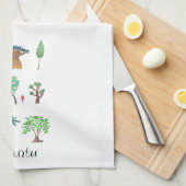 Ubuntu Tree Kitchen Towel Theedoek (Quarter Fold)