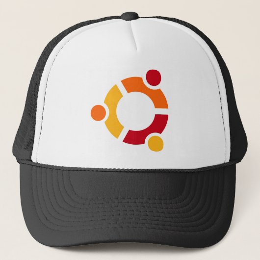 Ubuntu Trucker Hat Pet (Voorkant)