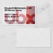 UBX Massage Therapie Visitekaartje (Voorkant / Achterkant)