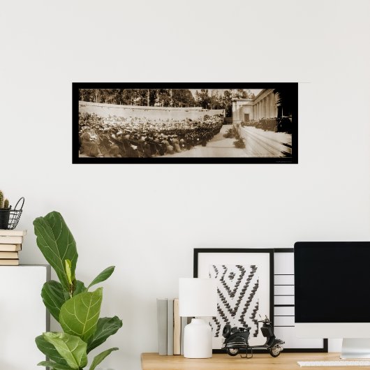 UC Berkeley Gradution Photo 1906 Poster (Thuiskantoor)