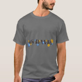uc davis florals Oversized T-shirt (Voorkant)