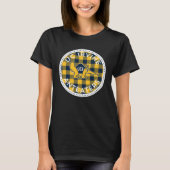 UC Irvine Anteaters Plaid Badge T-shirt (Voorkant)