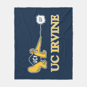 UC Irvine | UCI Anteaters Zot! Fleece Deken (Voorkant)