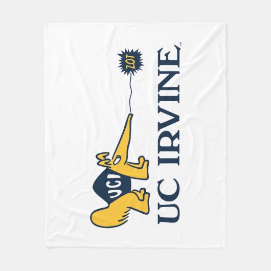 UC Irvine | UCI Anteaters Zot! Fleece Deken (Voorkant)
