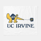 UC Irvine | UCI Anteaters Zot! Fleece Deken (Voorkant (Horizontaal))