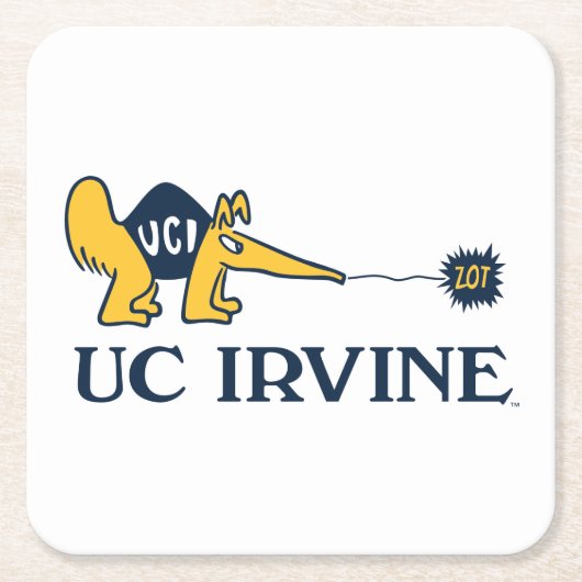UC Irvine | UCI Anteaters Zot! Kartonnen Onderzetters (Voorkant)