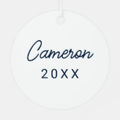 UC Irvine | UCI Anteaters Zot! Metalen Ornament (Achterkant)