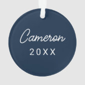 UC Irvine | UCI Anteaters Zot! Ornament (achterkant)