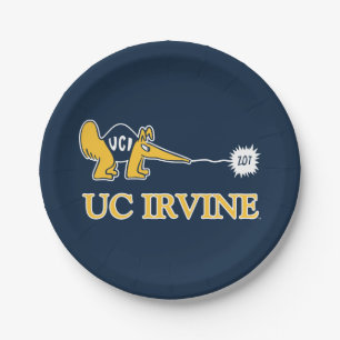 UC Irvine UCI Anteaters Zot! Papieren Bordje