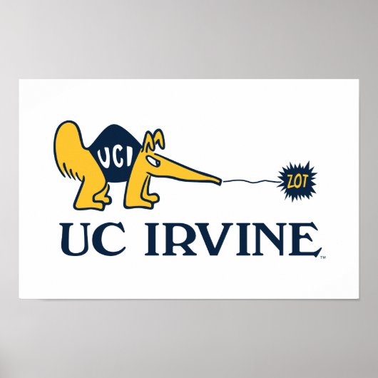 UC Irvine | UCI Anteaters Zot! Poster (Voorkant)