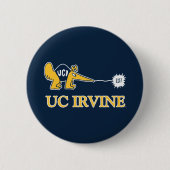 UC Irvine | UCI Anteaters Zot! Ronde Button 5,7 Cm (Voorkant)