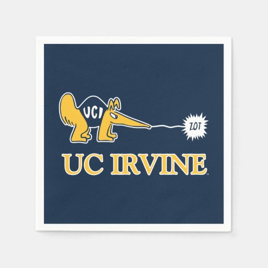 UC Irvine | UCI Anteaters Zot! Servet (Voorkant)