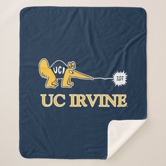 UC Irvine | UCI Anteaters Zot! Sherpa Deken (Voorkant)