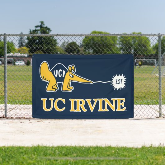 UC Irvine | UCI Anteaters Zot! Spandoek (Insitu)