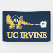 UC Irvine | UCI Anteaters Zot! Spandoek (Horizontaal)