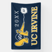 UC Irvine | UCI Anteaters Zot! Spandoek (Verticaal)