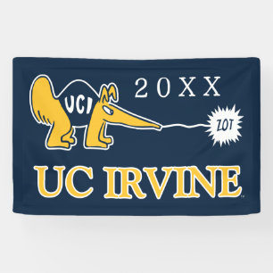 UC Irvine UCI Anteaters Zot! Spandoek