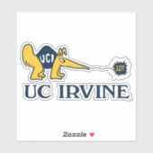 UC Irvine | UCI Anteaters Zot! Sticker (Vel)
