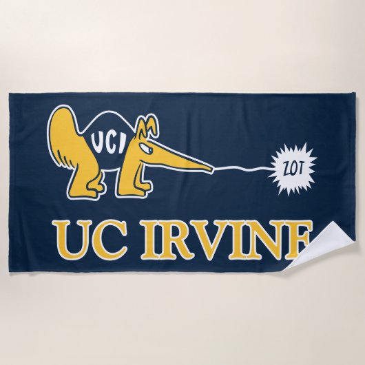 UC Irvine | UCI Anteaters Zot! Strandlaken (Voorkant)
