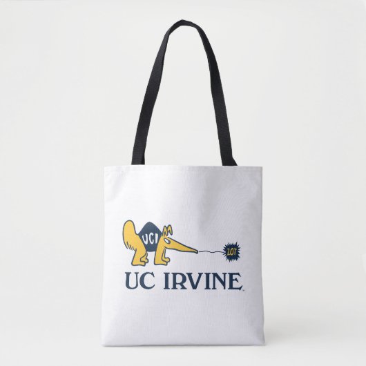 UC Irvine | UCI Anteaters Zot! Tote Bag (Voorkant)