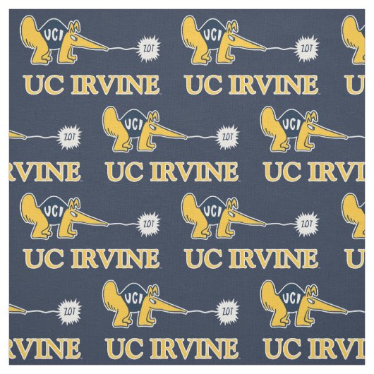 UC Irvine UCI Miereneters Zot! Stof (Swatch)