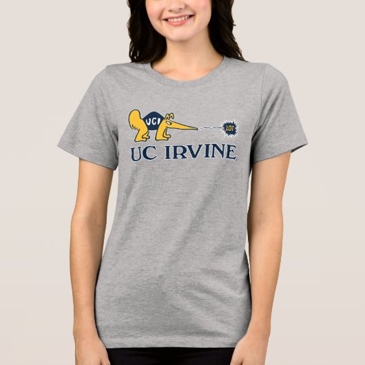 UC Irvine | UCI Miereneters Zot! Tri-Blend Shirt (Voorkant)