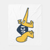 UC Irvine | UCI-voorverwarmers Fleece Deken (Voorkant)