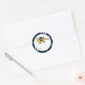 UC Irvine | UCI-voorverwarmers Ronde Sticker (Envelop)