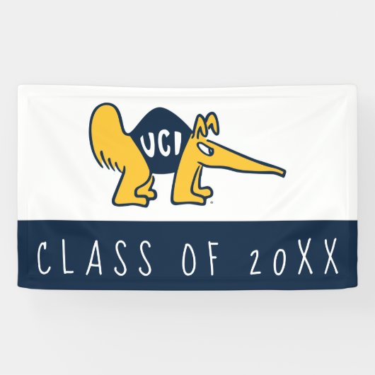 UC Irvine | UCI-voorverwarmers Spandoek (Horizontaal)