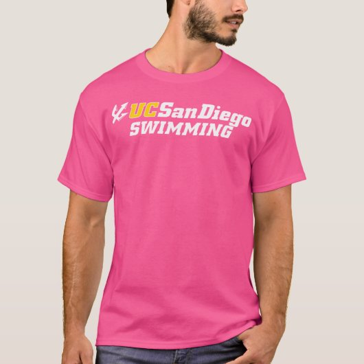 Uc San Diego Swimming T-shirt (Voorkant)
