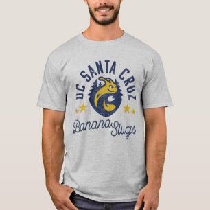 UC Santa Cruz UCSC bananenslugs noodlijdend T-shirt