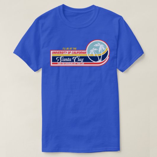 UC UCSC Classic Surfer Design 1 T-shirt (Design voorkant)