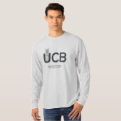 UCB Briet German Shepherd Mannen Long Slapeved T T-shirt (Voorkant volledig)
