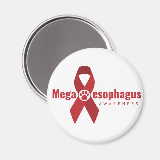 UCB ME Awareness Ribbon magnet (Voorkant / Achterkant)