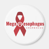 UCB ME Awareness Ribbon magnet (Voorkant)