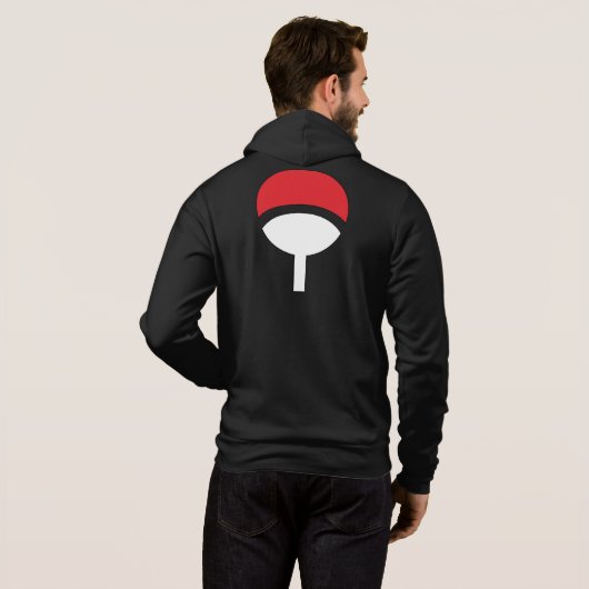 Uchiha T-SHirt (Achterkant volledig)