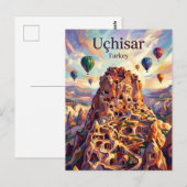 Uçhisar Turkije Briefkaart (Voorkant / Achterkant)