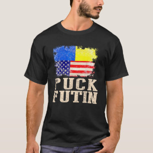 Uck Fu Tin Meme I stand met Oekraïne T-shirt