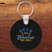 Ucla Bruins Softbal Antiek Officieel Gelicentieerd Sleutelhanger (Voorkant)