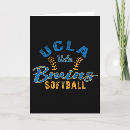Ucla Bruins Softll Vintage Officially Licensed  Kaart (Voorkant)