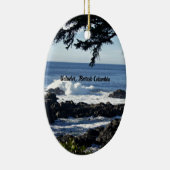Ucluelet, Brits-Columbia Keramisch Ornament (Rechts)