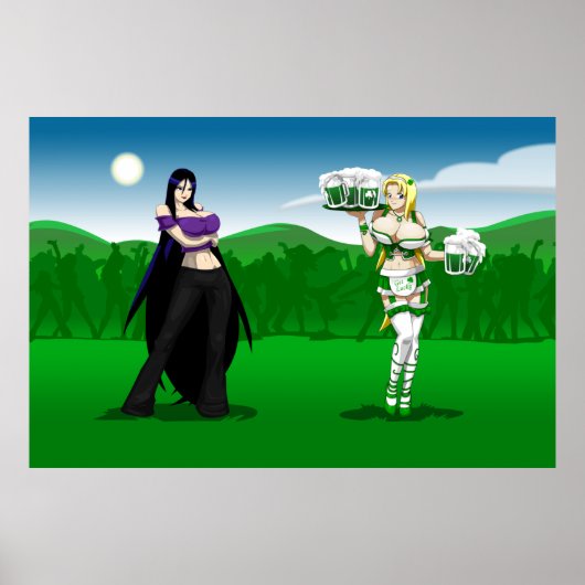 Ucogi en Alice extra groot Poster (Voorkant)