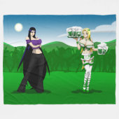 Ucogi en Alice Fleece Blanket Deken (Voorkant (Horizontaal))