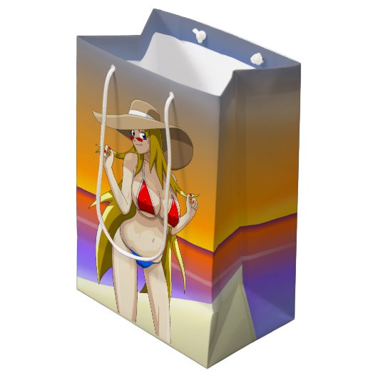 Ucogi Summer Medium Cadeauzakje (Voorkant Gekanteld)