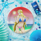 Ucogi Summer Papieren Bordje (Feest)