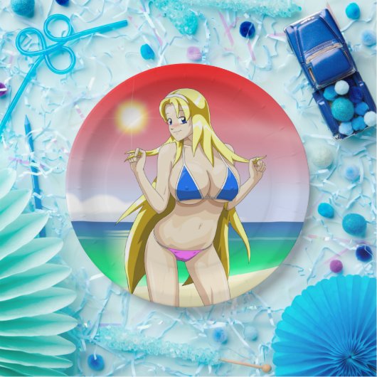 Ucogi Summer Papieren Bordje (Feest)