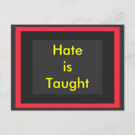 ! UCreate haat wordt onderwezen Briefkaart