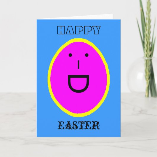 !UCreate Happy Easter Egg Kaart (Voorkant)