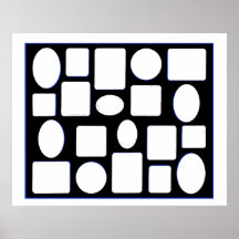 !UCreate uw eigen kunst of foto's Poster Sjabloon