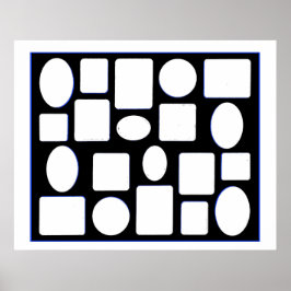 !UCreate uw eigen kunst of foto's Poster Sjabloon